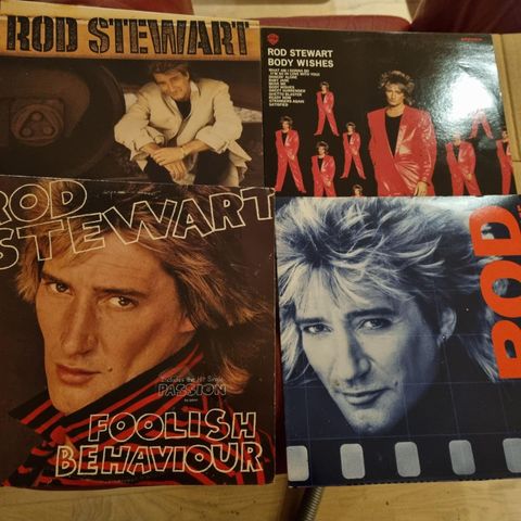 Rod Stewart - LP plater