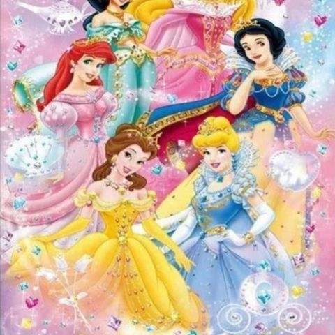 Blingbilde frå Disney ✨️✨️ AB Diamond painting full square 70x90 cm ✨️✨️