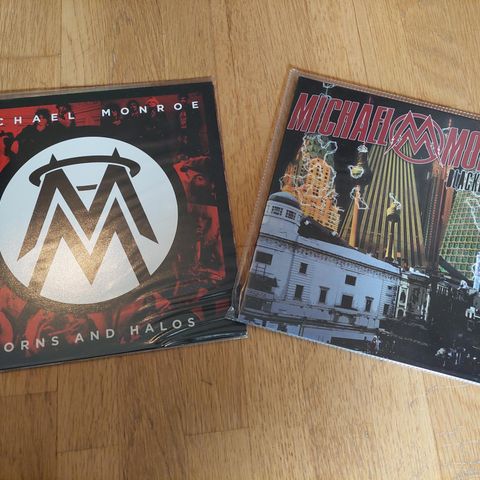 MICHAEL MONROE Horns And Halos BLACKOUT STATES LP hanoi rocks