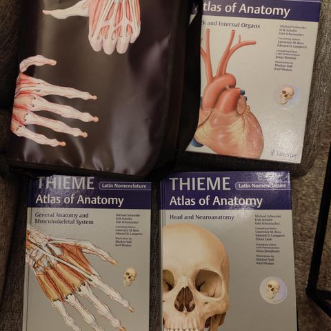 Atlas of anatomy 3 bind + bag