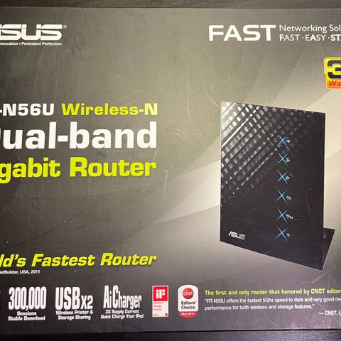 Asus RT-N56U Dual-band Gigabit router