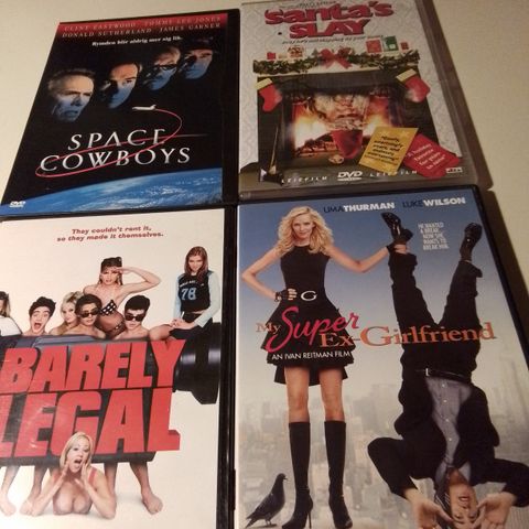 Barely Legal- My Super Ex Girlfriend- Space Cowboys- Santas Slay- Mattii