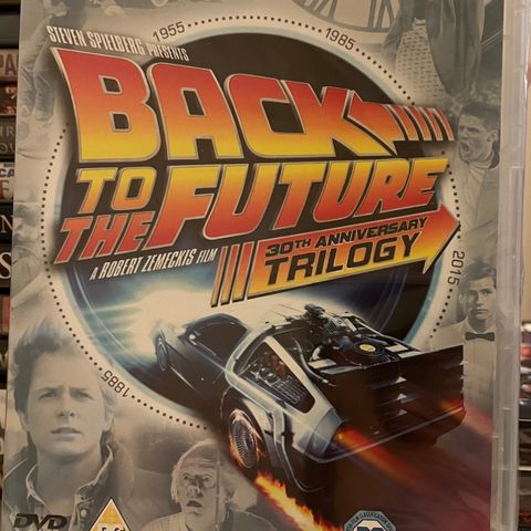Back To Future Triology(ny i plast)-150kr ved pkjøp av 3 filmer:-)