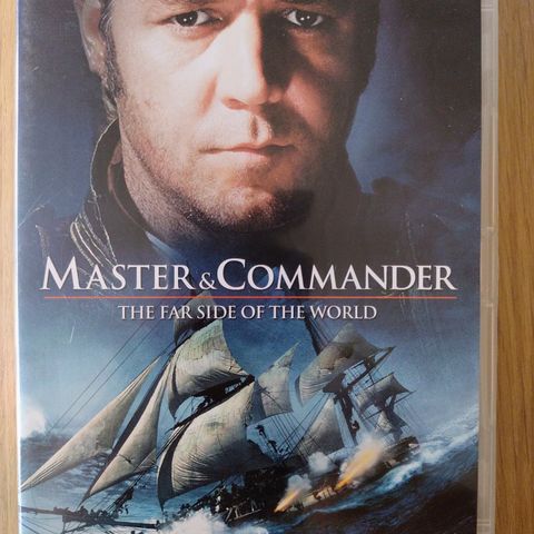 Dvd. Master & Commander. The far side of the world. Eventyr/Krig. Norsk tekst.