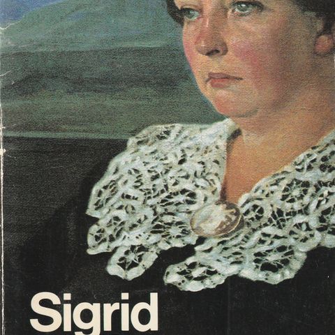 Sigrid Undset Et kvinnesynspunkt Kildebok  Oslo 1982 O.omslag