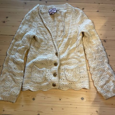 Cardigan i ullblanding fra Juicy Couture str M