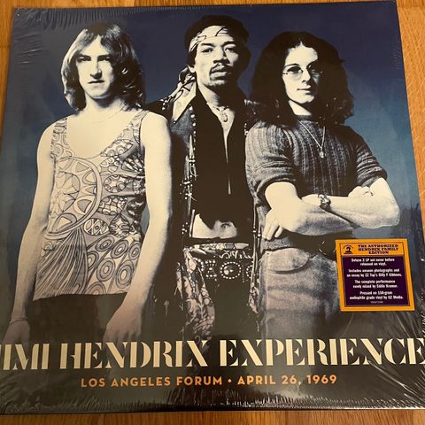 Jimi Hendrix - live LP (Bob Dylan, the Doors, Neil Young, Metallica, Ozzy)