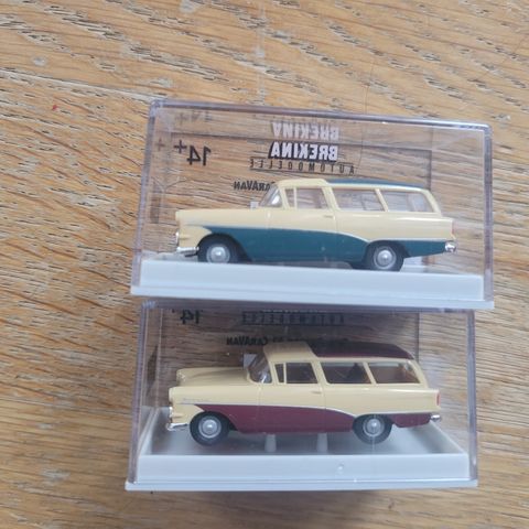 Brekina Opel Rekord P1/ Opel Rekord Caravan P1 (skala 1:87)