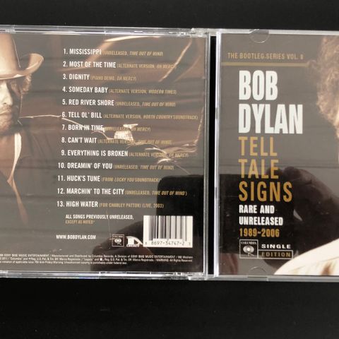 BOB DYLAN The Bootleg Series Vol. 8 "Tell Tale Signs"  1CD Edition