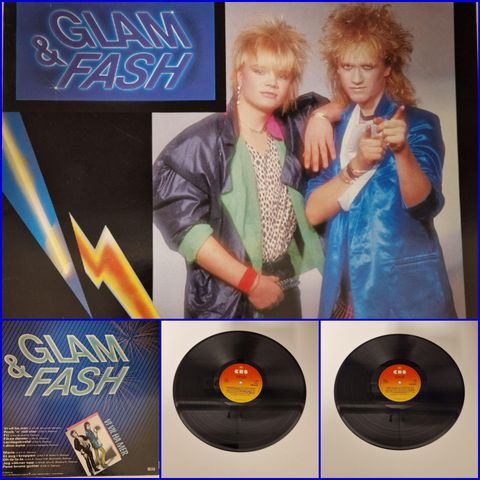 GLAM & FASH / VI VIL HA MER 1985 - VINTAGE/RETRO LP-VINYL (ALBUM)