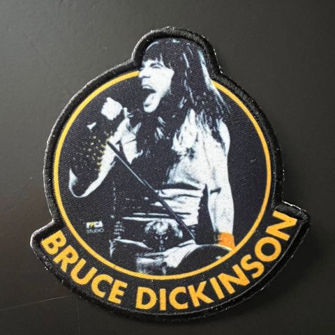 Bruce Dickinson Patch / Symerke