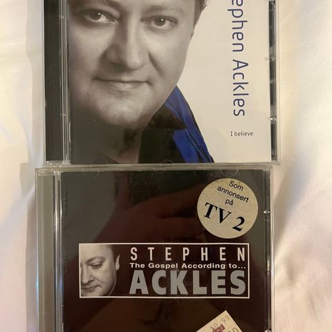 Stephen Ackles - CD-er