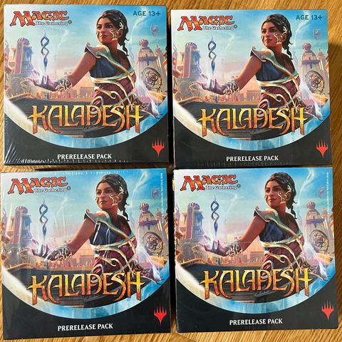 Magic the Gathering - 4 stk Kaladesh prerelease-kit