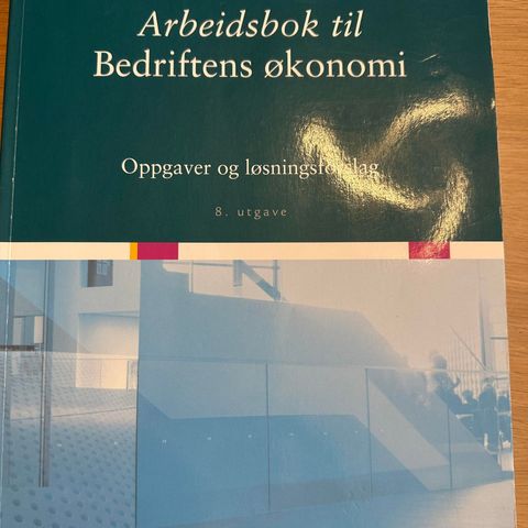 Arbeidsbok til bedriftsøkonomi