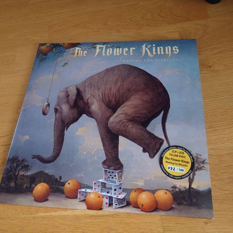 The Flower Kings - Waiting For Miracles. Limited Edition 2LP og 2CD.