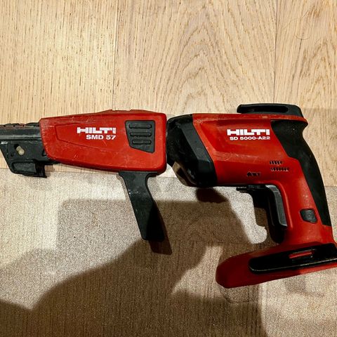 Hilti SD5000-A22+SMD57 skrumaskin