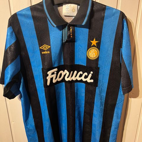 Vintage Inter 1992-94 fotballdrakt