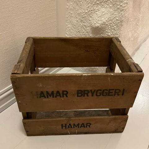 Ølkasse fra Hamar Bryggeri