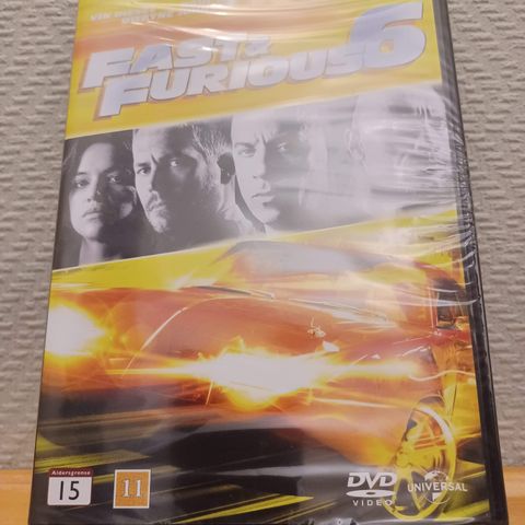 Fast & Furious 6 - Action / Thriller / Krim (DVD) –  3 filmer for 2