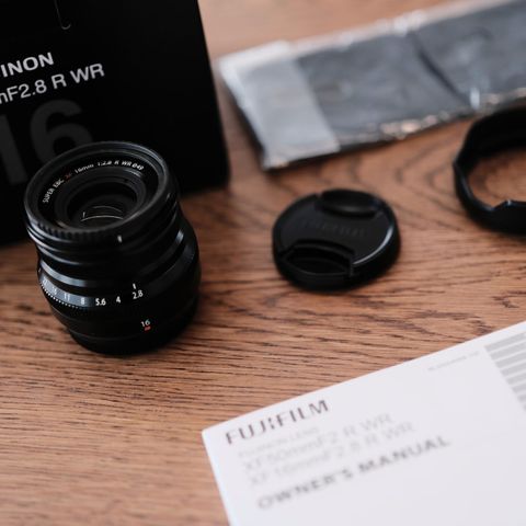 Fujifilm XF 16mm f/2.8