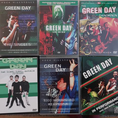 Green Day DVD samling