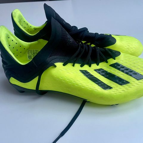 Adidas x 18.1 Solar Yellow/core black. Str 38. Toppmodell