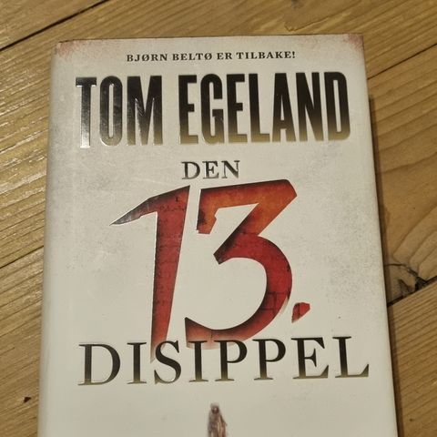 "Den 13. disippel" av Tom Egeland