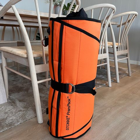 Stokke Prampack, BeSafe transportbag til bilstol og Flyebaby til leie