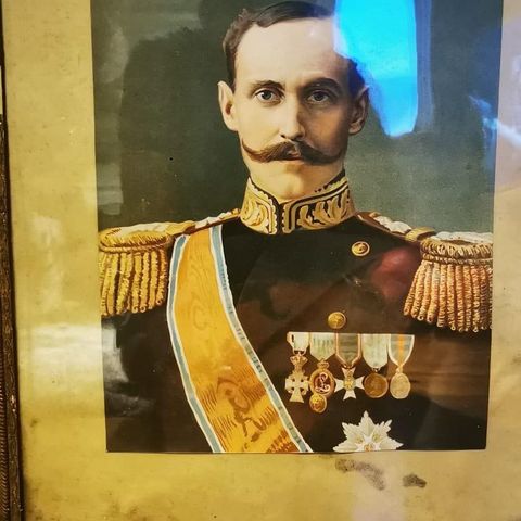 Kongebilder Haakon VII og Maud