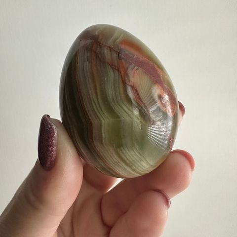 Grønn onyx egg