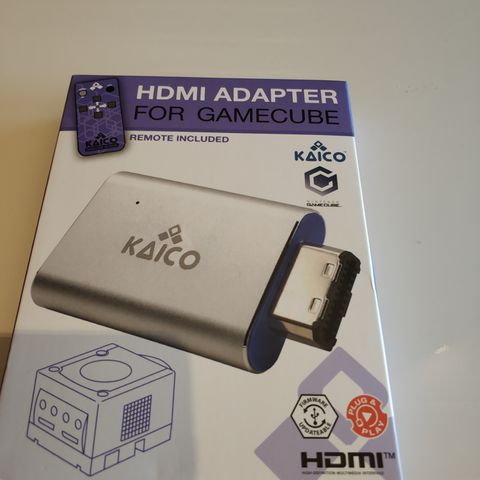 Kaico HDMI adapter for Nintendo Gamecube