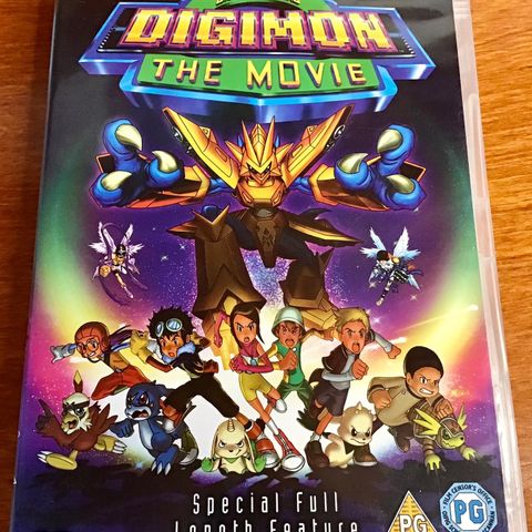 Digimon The movie dvd 🔥som ny!