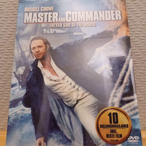 Master and Commander - Eventyr / Drama / Krig og politikk (DVD) – 3 filmer for 2