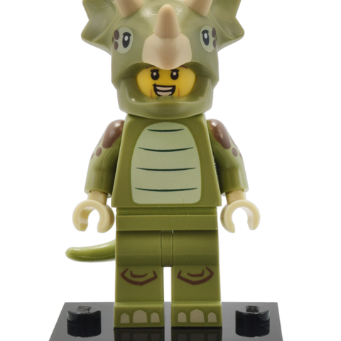 Triceratops Costume Fan Lego Minifigur 71045 Series 25