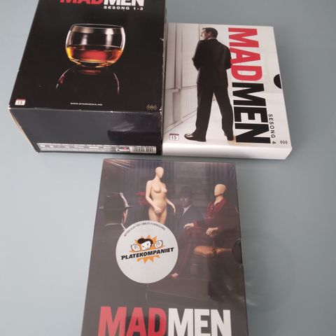 Mad Men-Sesonger 1-5, 7(DVD)
