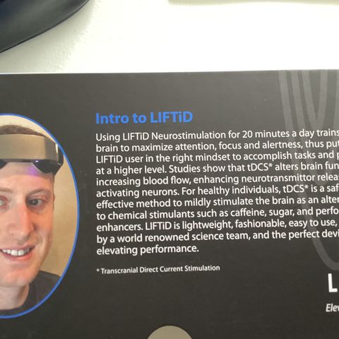 LIFTID performance tDCS