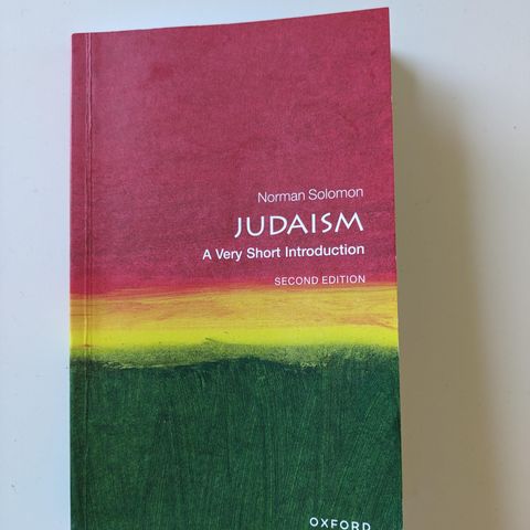 Judaism: a very short introduction