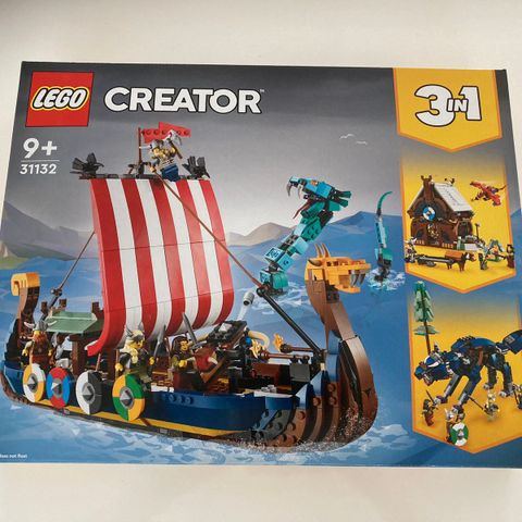 Lego Creator 31132, Vikingskip og Midgardsormen