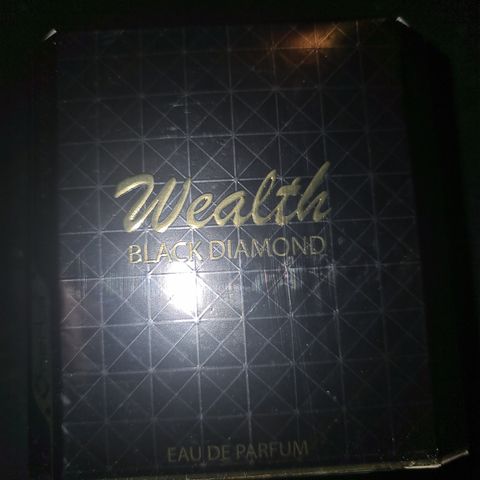 wealth black diamond eau de parfum