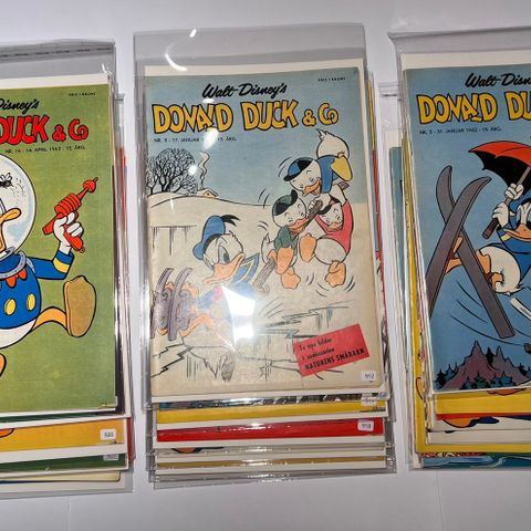 23x Donald Duck 1962