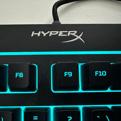 Hyper X Gaming keyboard