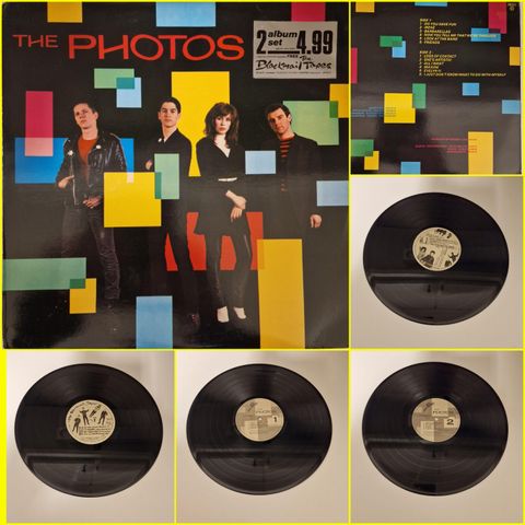 THE PHOTOS (2 ALBUM SET) 1980 - VINTAGE/RETRO LP-VINYL (ALBUM ) DOBBEL