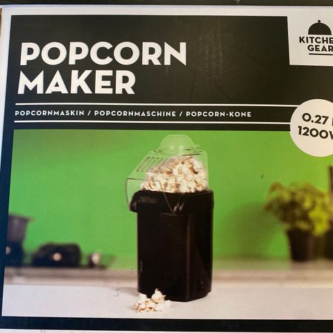 Popcorn maskin