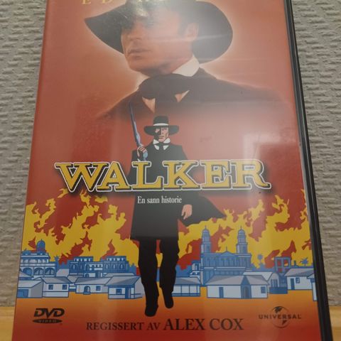 Walker (1987) - Western/Eventyr (DVD) –  3 filmer for 2