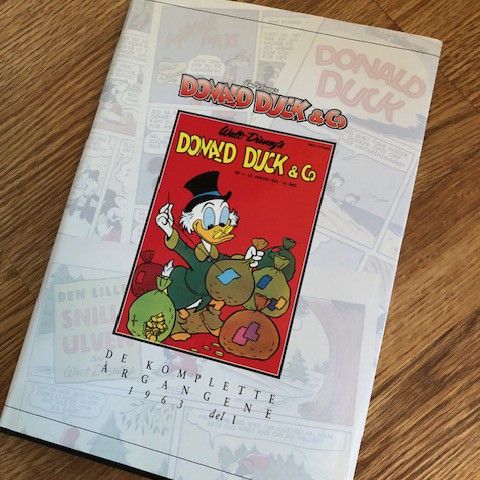 Donald Duck  «De komplette årgangene» fra 1951 til 1963 (55 stk)