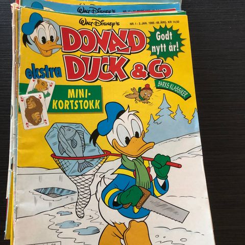 Donald Duck blader 1995, 47 stk