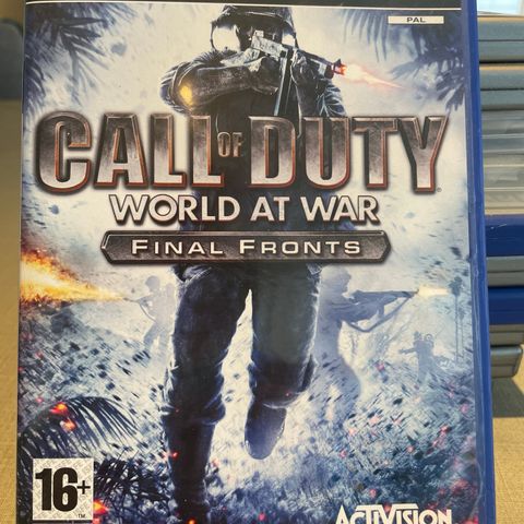 Call of Duty World at War - Final Fronts PS2