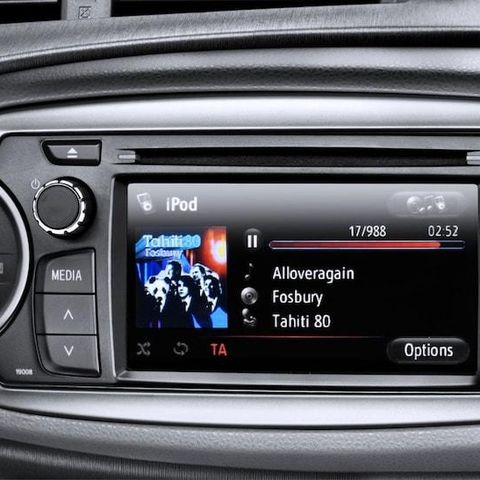 Navi og CD  med touch til Toyota yaris