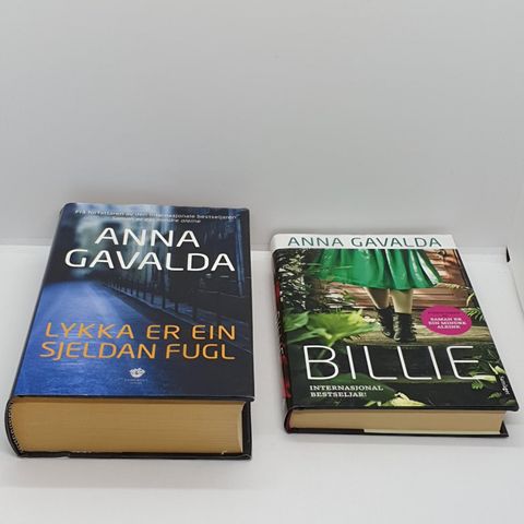 Lykka er ein sjeldan fugl og Billie - Anna Gavalda