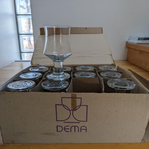 Vinglass Ølglass retro 34 cl Dema